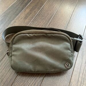 lululemon athletica Olive Green Belt Bag